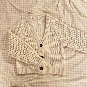 H&M Rib-knit Cardigan